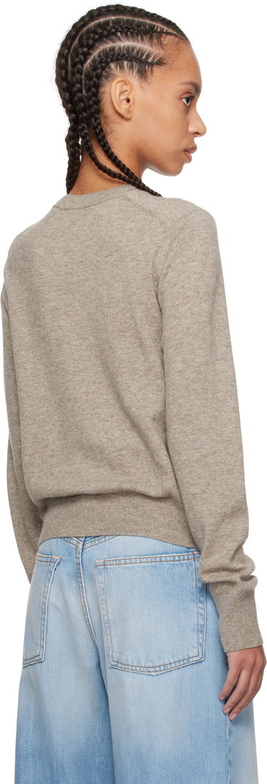 Пуловер Acne Studios Acne Studios Yak Wool Cardigan Бежово | A60559-, 2
