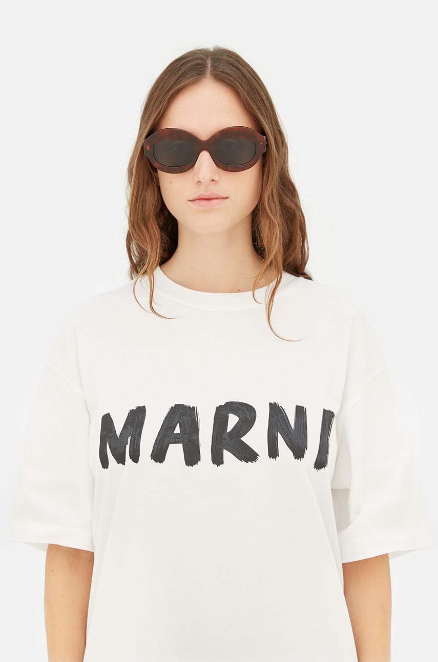 Тениска Marni Marni Ik Kil Cenote Sunglasses Бяло | EYMRN00023.002.JAL, 0