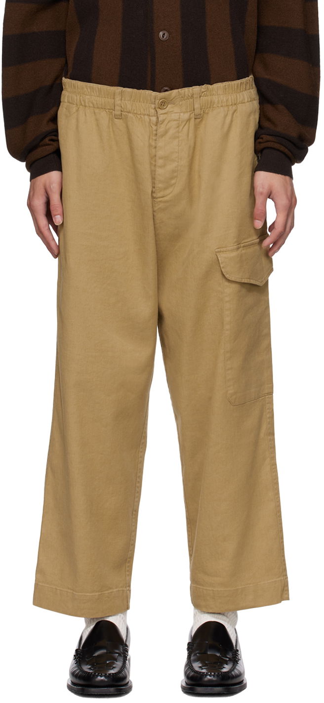 Карго панталони YMC YMC Military Cargo Pants Бежово | P4VAI, 0
