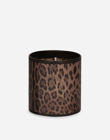Свещи Dolce & Gabbana Dolce & Gabbana Patchouli Leopard Print Glass Candle Кафяво | TCC159TCAG3UL026, 0