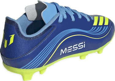 Кецове и обувки adidas Performance F50 MESSI LEAGUE FG/MG J Синьо | JP7455, 4