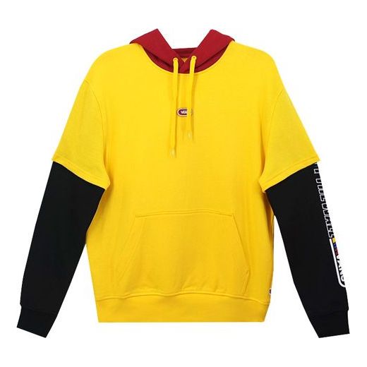 Суитчър Vans Layered Hoodie Жълто | VN0A4RBH85W, 0