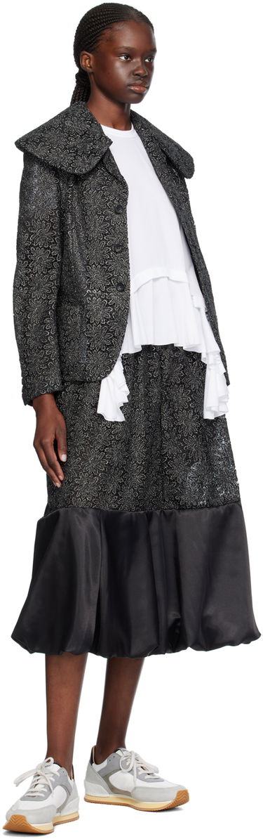 Яке Comme des Garçons Comme des Garçons Floral Jacket Черно | RM-J022-051, 3