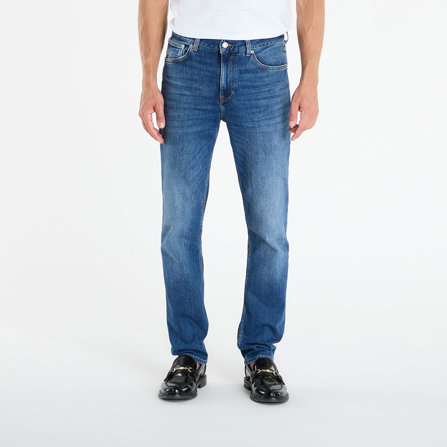Дънки Tommy Hilfiger Tommy Hilfiger Denton Straight Jeans W34/L32 Синьо | MW0MW40367 1A8, 0