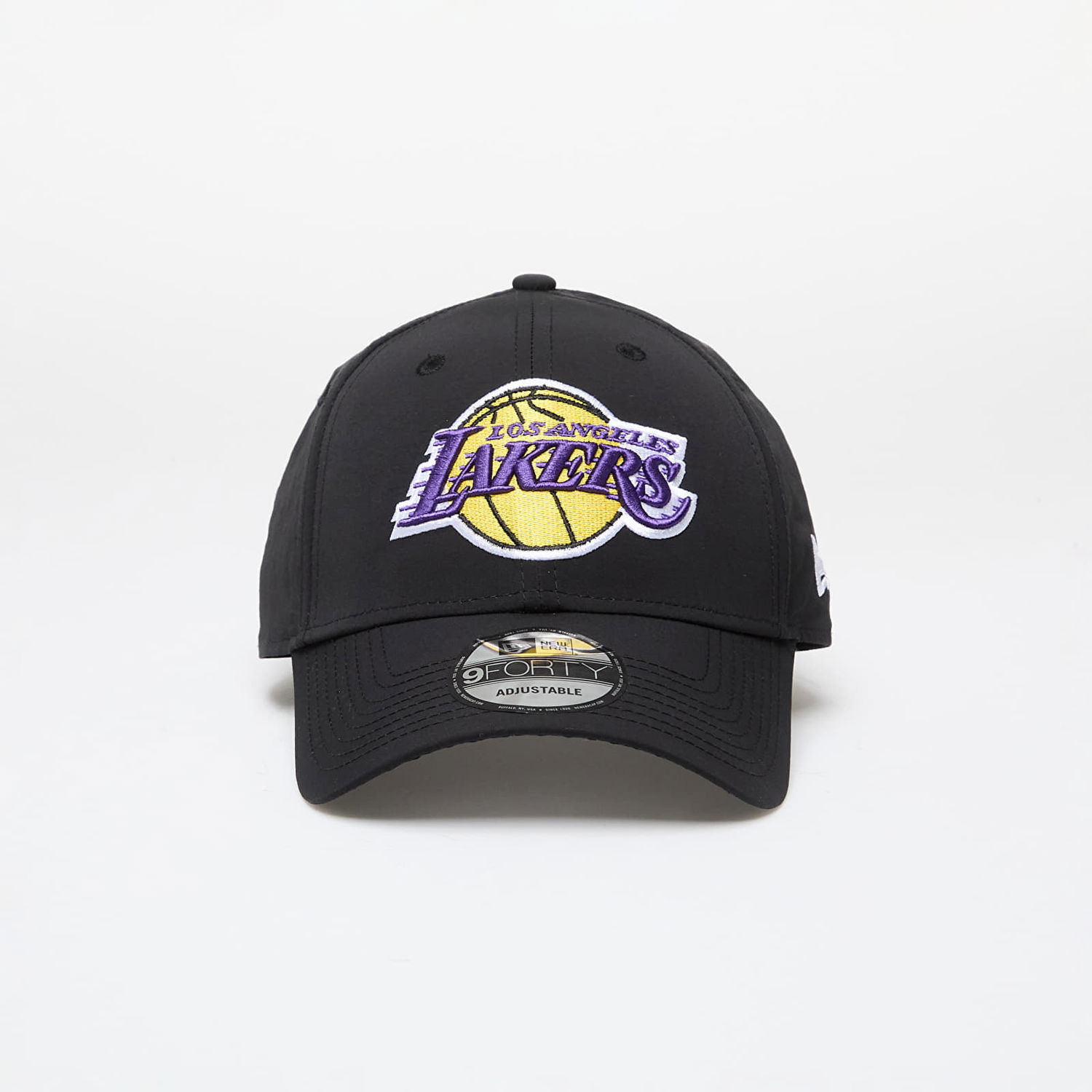 Шапка с козирка New Era Los Angeles Lakers Recycled 9FORTY Adjustable Cap Black/ True Purple Лилаво | 60565233, 0
