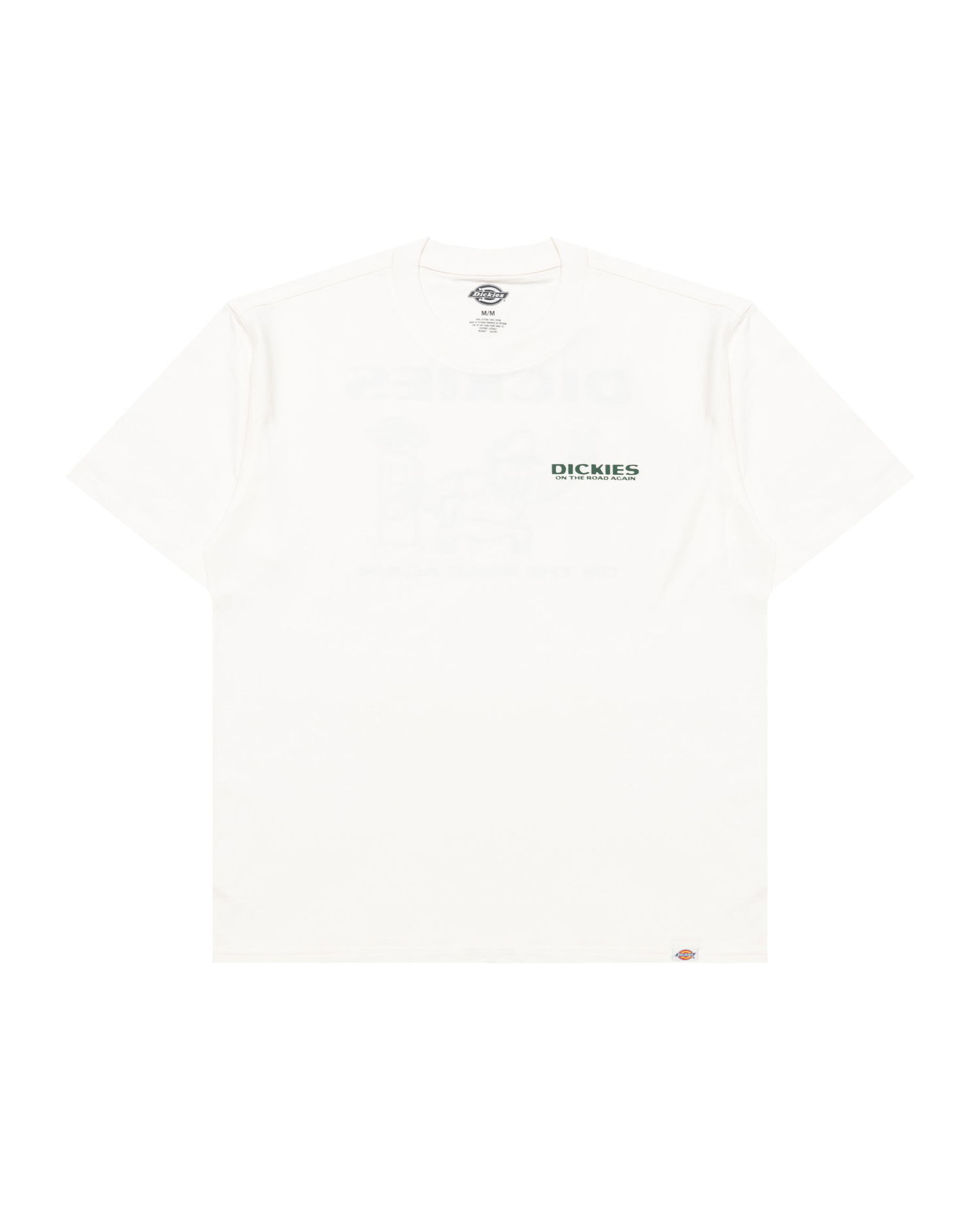 Тениска Dickies Burns Lightweight T-Shirt 2XL Бяло | 0A87QI-EGRET, 0