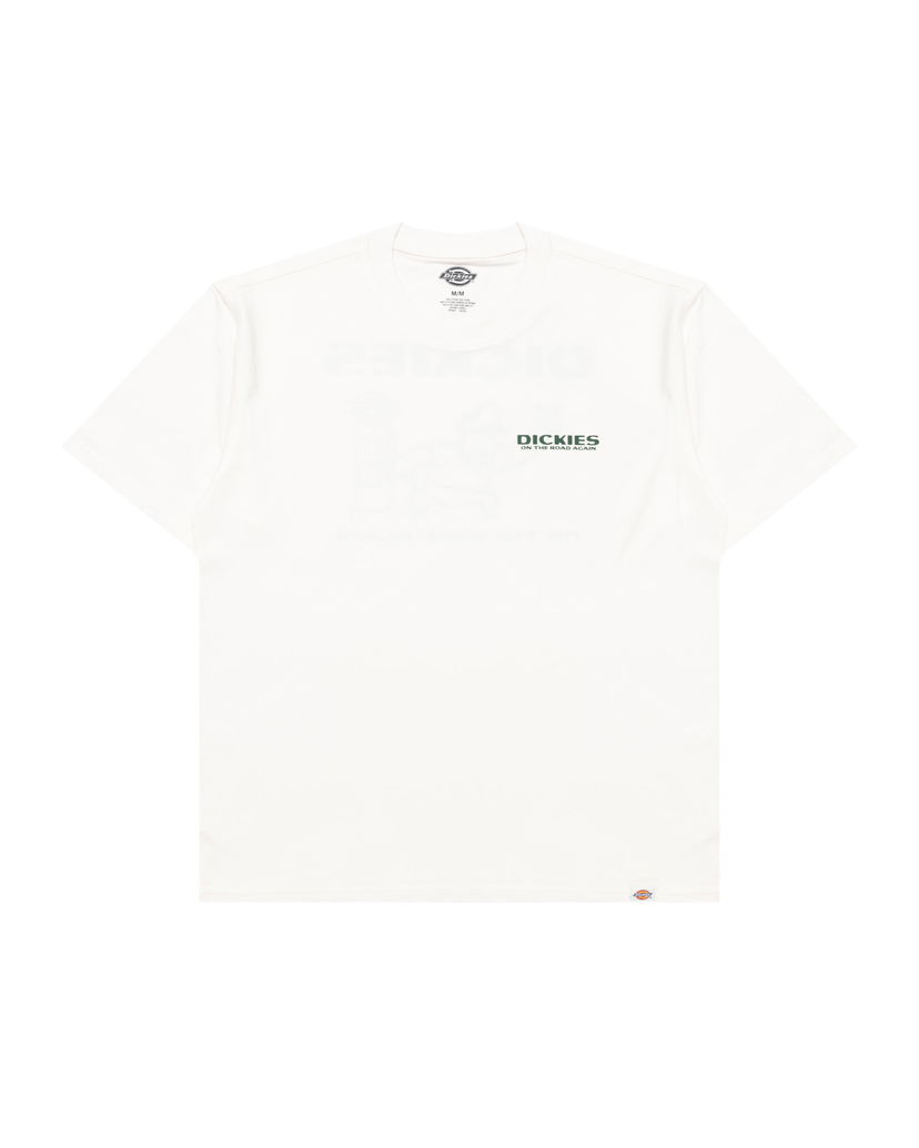 Тениска Dickies Burns Lightweight T-Shirt 2XL Бяло | 0A87QI-EGRET