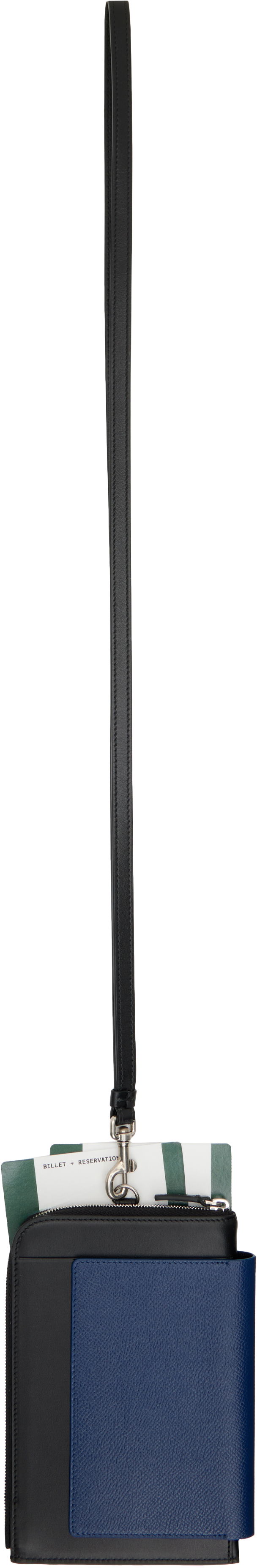 Портфейл Balenciaga Passport Holder with Phone Pocket Черно | 787733 2AA3R, 1