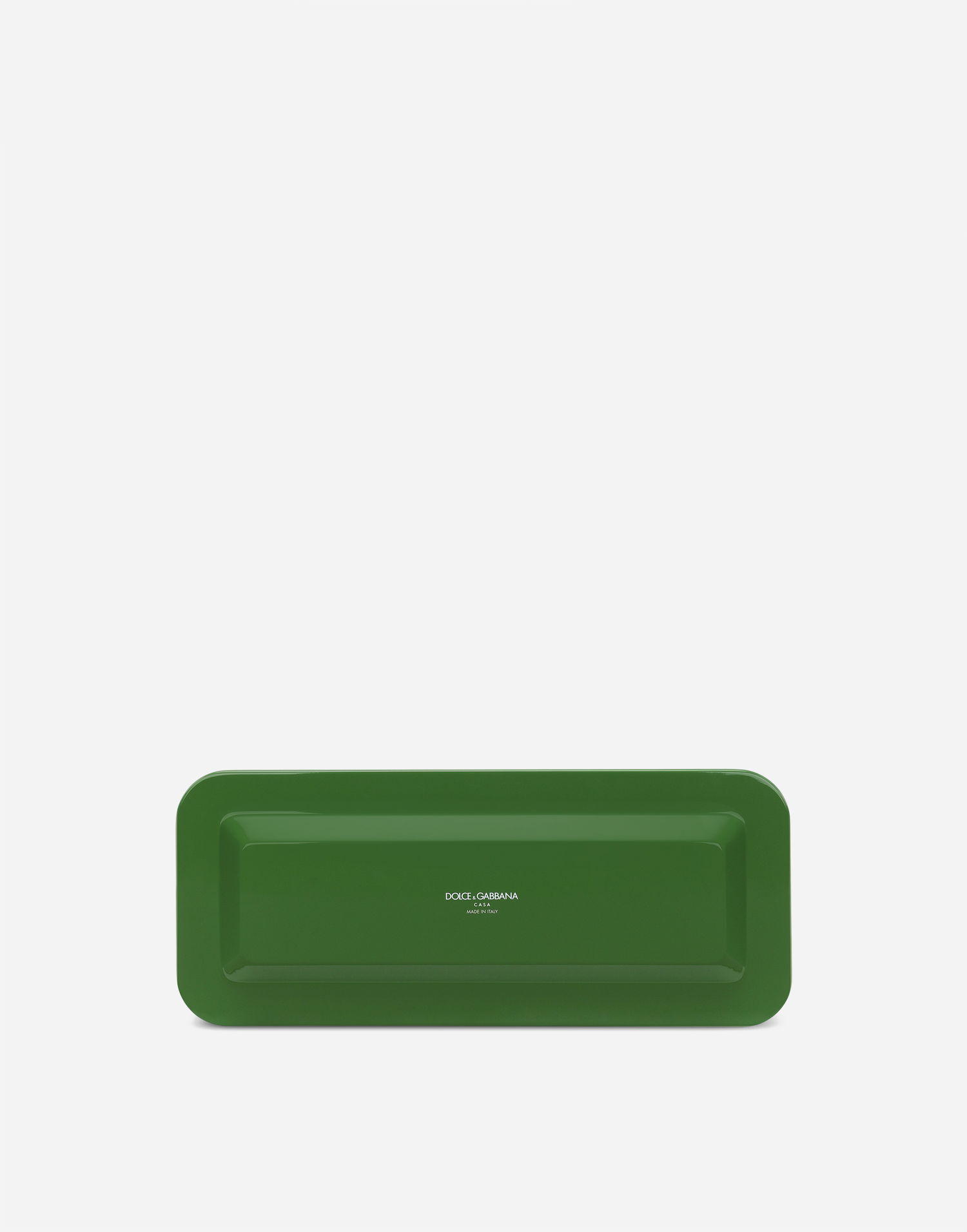 Домашен декор Dolce & Gabbana Dolce & Gabbana Small Rectangular Decorative Tray Зелено | TC0017TCA69UV001, 1