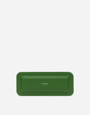 Домашен декор Dolce & Gabbana Dolce & Gabbana Small Rectangular Decorative Tray Зелено | TC0017TCA69UV001, 1