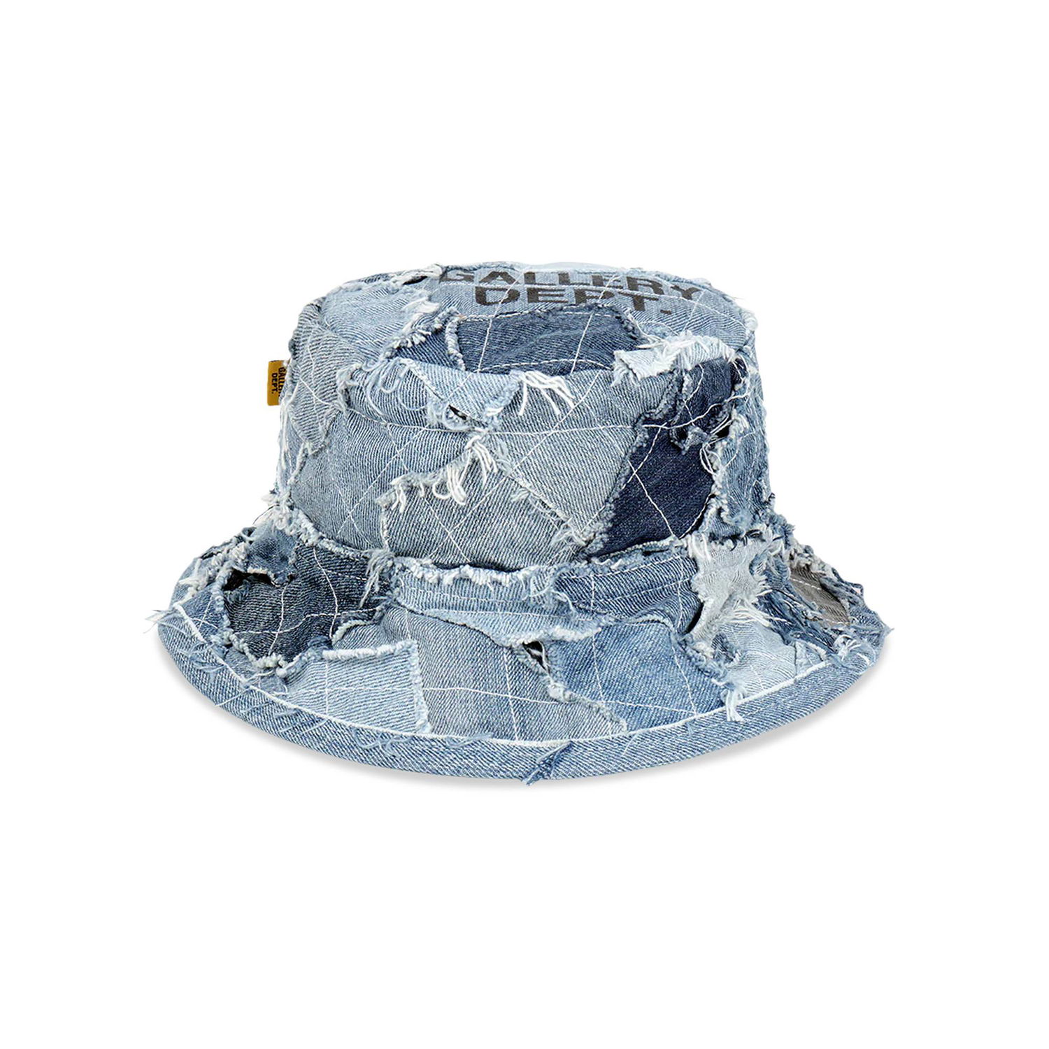 Шапка Gallery Dept. Recycled Denim Roadman Bucket Hat Синьо | RDQBH 9180 BLUE, 1