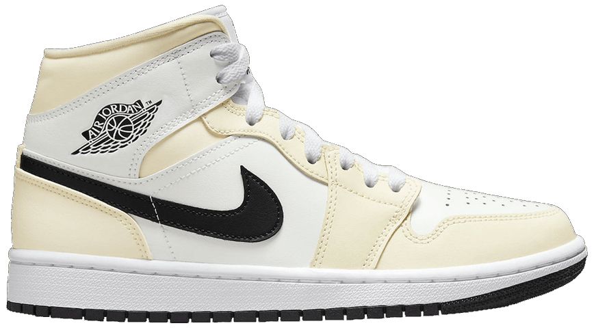 Кецове и обувки Jordan Air Jordan 1 Mid "Coconut Milk" W Бежово | BQ6472-121, 1