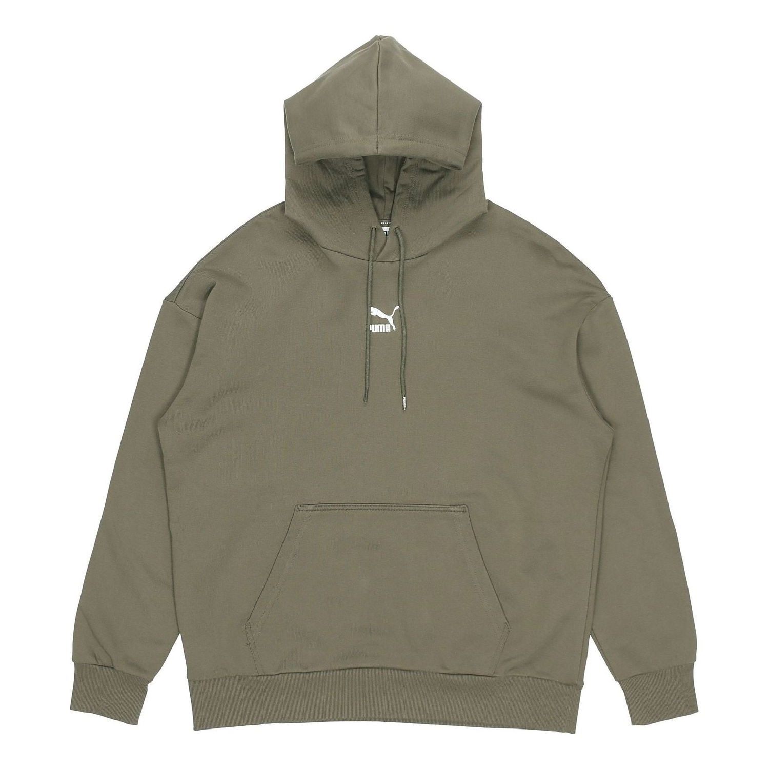 Суитчър Puma Puma Logo Print Hoodie Зелено | 533114-44, 0