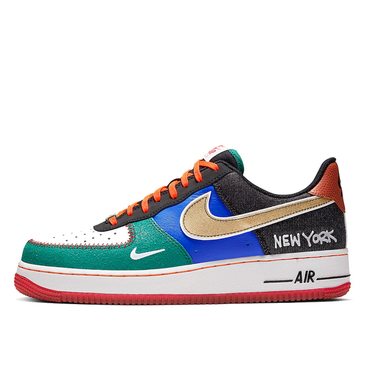 Кецове и обувки Nike Air Force AF 1 Low What The NYC Многоцветен | CT3610-100, 0