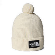 The North Face Logo Box Pom Beanie