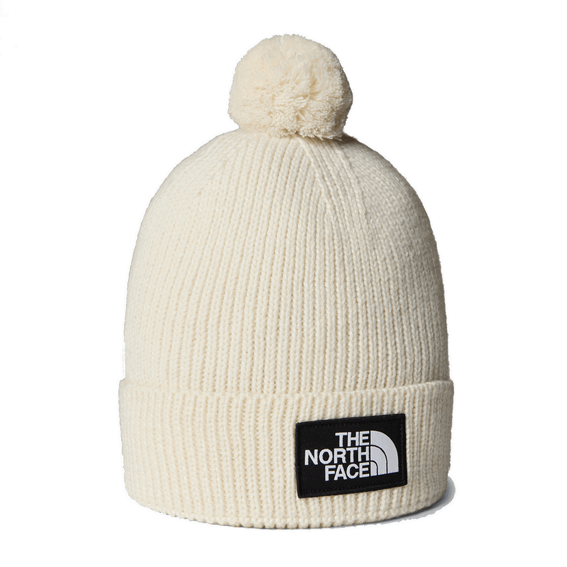 Шапка The North Face The North Face Logo Box Pom Beanie Бяло | NF0A8CHFQLI1