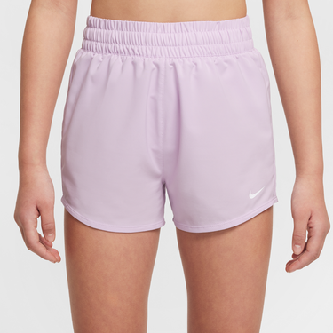 Къси панталони Nike Nike One Dri-FIT High-Waisted Woven Training Shorts Лилаво | DX4967-537, 2