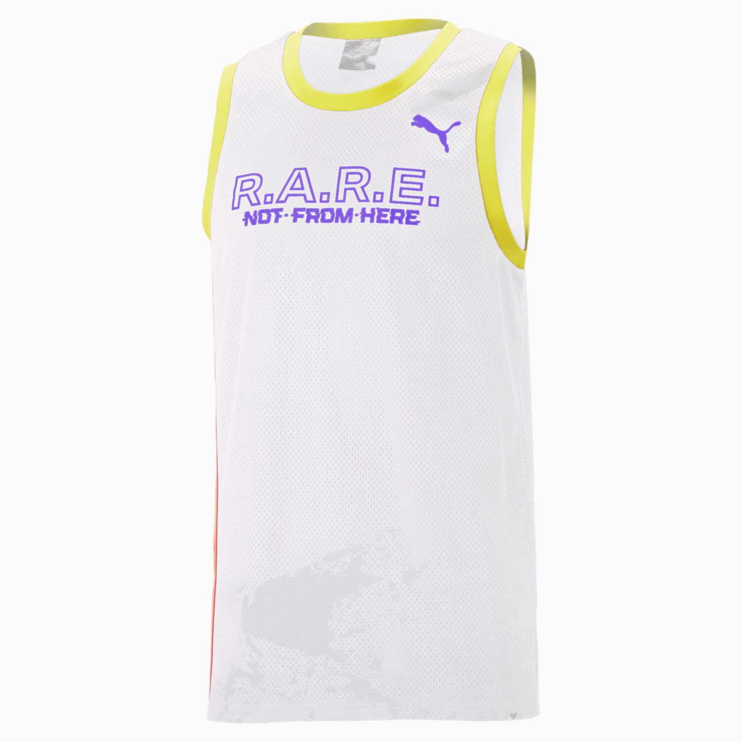 Фланелка Puma RARE Basketball Jersey Бяло | 537100_01, 0