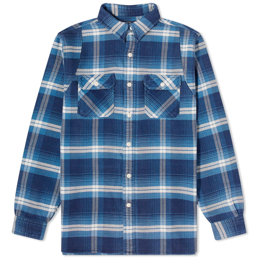 Риза Polo by Ralph Lauren Check Flannel Overshirt Синьо | 710925322001