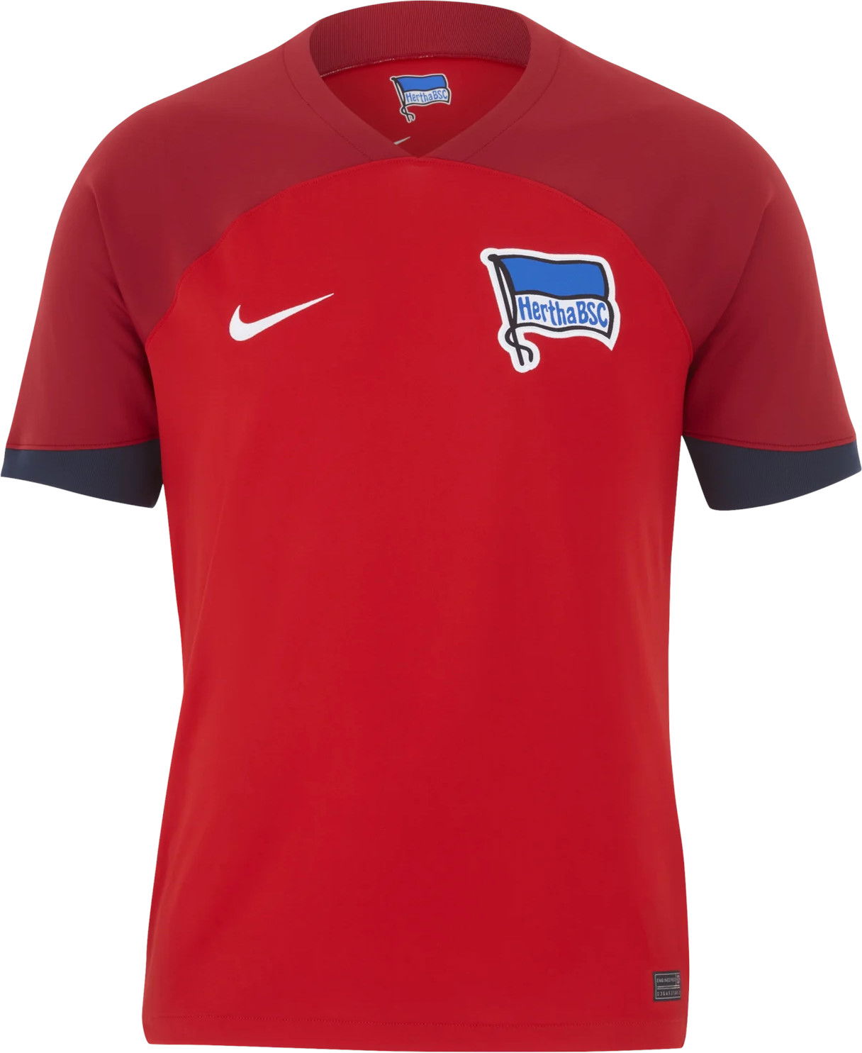 Фланелка Nike Hertha BSC Stadium 2023/24, Червено | fn0683-611, 0