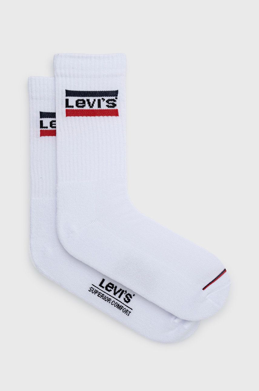 Чорапи Levi's Socks Бяло | 37157.0735, 0