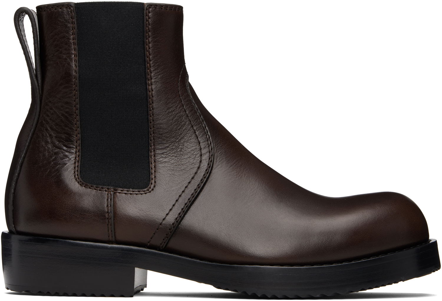 Кецове и обувки Dries Van Noten Dries Van Noten Leather Chelsea Boots Кафяво | 252-021703-105, 0