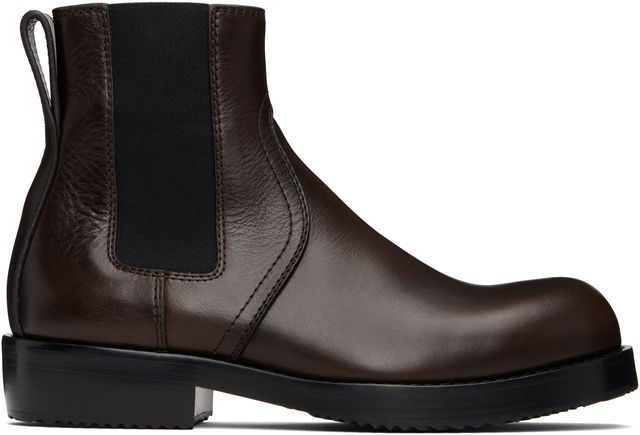 Dries Van Noten Leather Chelsea Boots