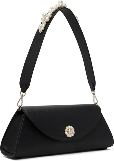 Дамска чанта Simone Rocha Simone Rocha Beaded Long Pochette Valentine Bag Черно | BAG190B 0787, 1