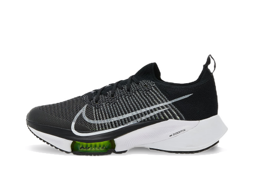 Бягане Nike Air ZoomX Tempo NEXT% Flyknit "Black White Volt" Черно | CI9923-001