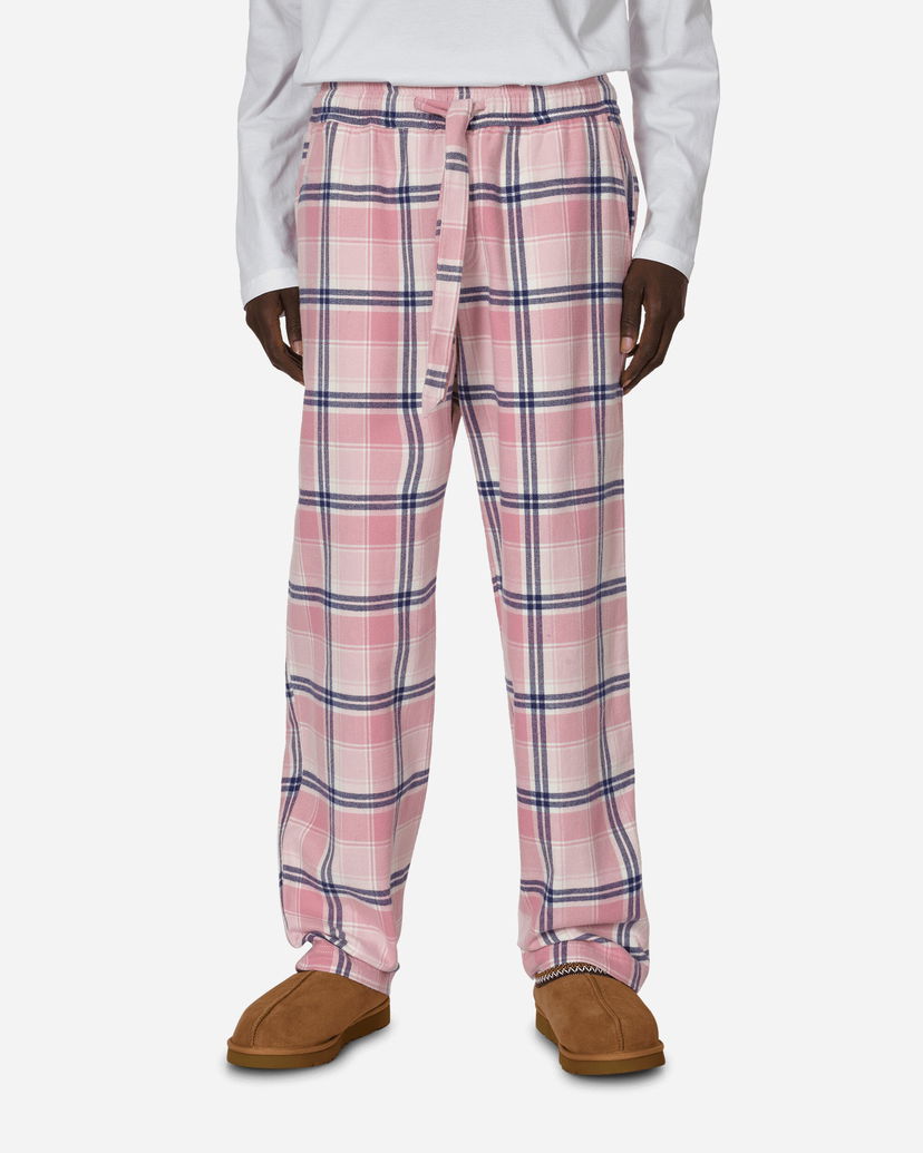 Пижама TEKLA Flannel Plaid Pijamas Pants Розово | SWP-PIPL PIPL