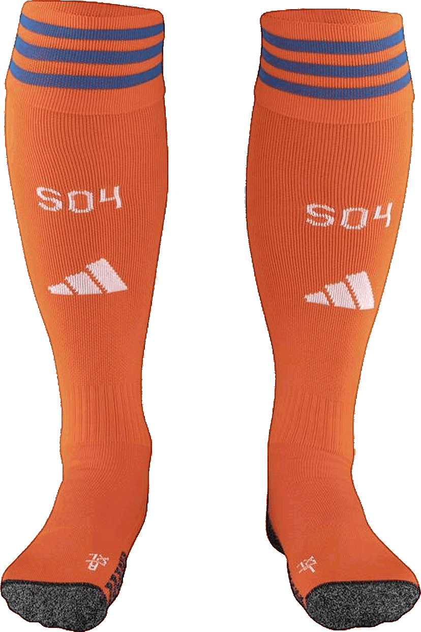 Чорапи adidas Originals FC Schalke 04 3rd Socks 2025/26 Оранжево
 | 6s04jw6705-3rd