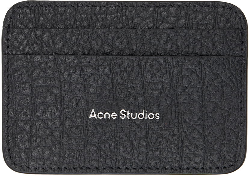 Портфейл Acne Studios Leather Card Holder Черно | CG0245-