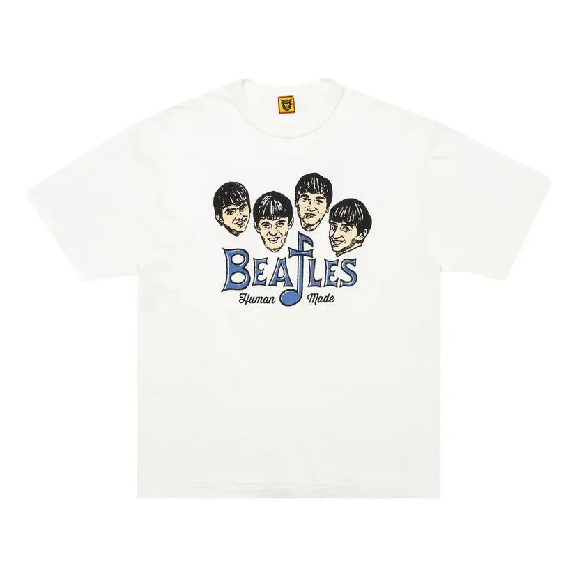 Тениска Human Made Beatles Graphic T-Shirt Бяло | HM26TE013