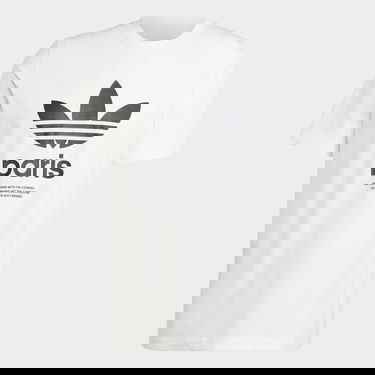 Тениска adidas Performance Icone Paris City Originals Бяло | IP6538, 1