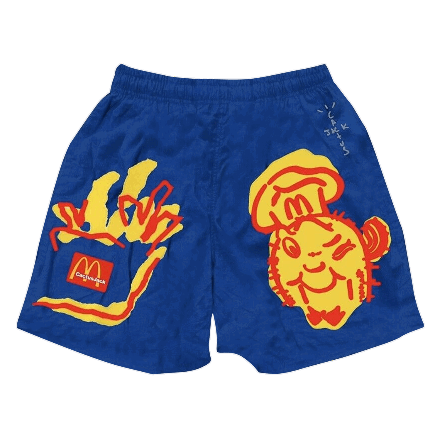 Къси панталони Cactus Jack by Travis Scott McDonald's x Illustration Shorts Синьо | CJMD BS124 BLUE, 0