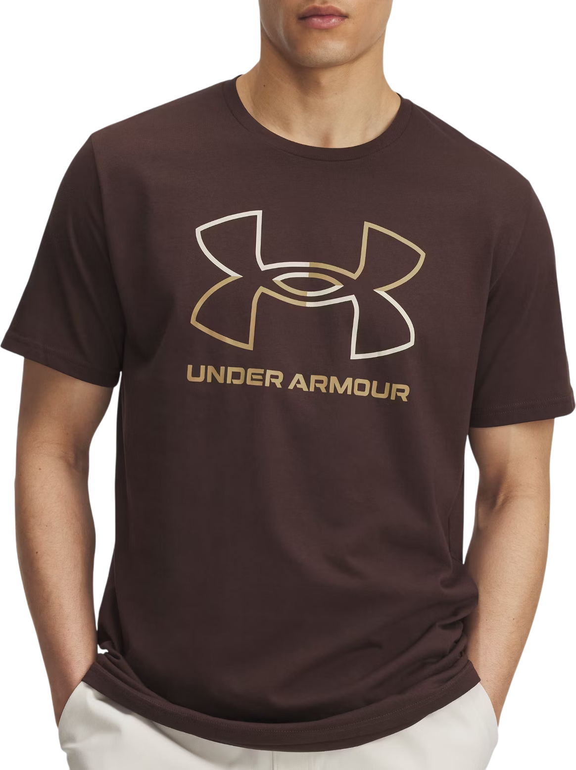 Тениска Under Armour GL Foundation Graphic T-Shirt Кафяво | 1382915-246, 0