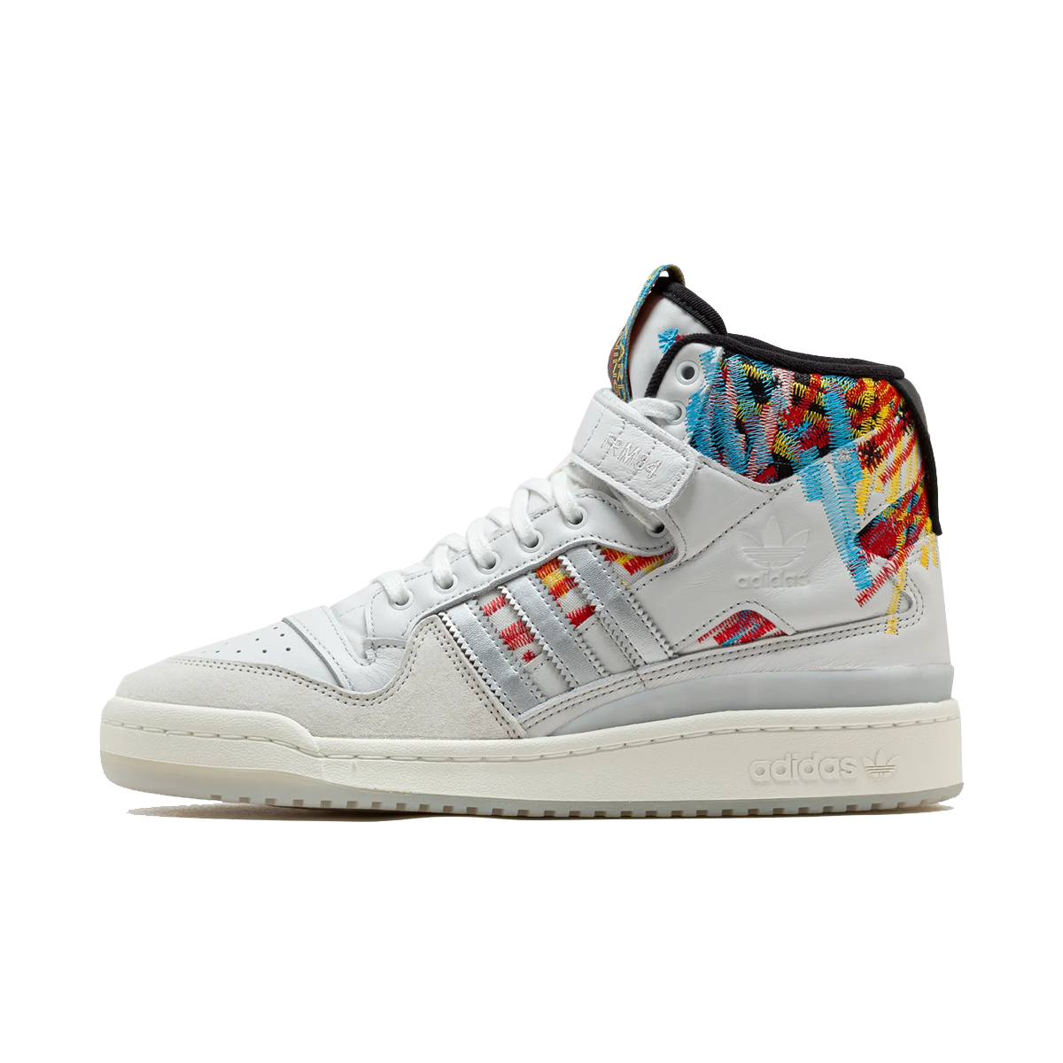 Кецове и обувки adidas Originals Jacques Chassaing x Forum 84 High NBA Jaccard Бяло | IG6351, 0