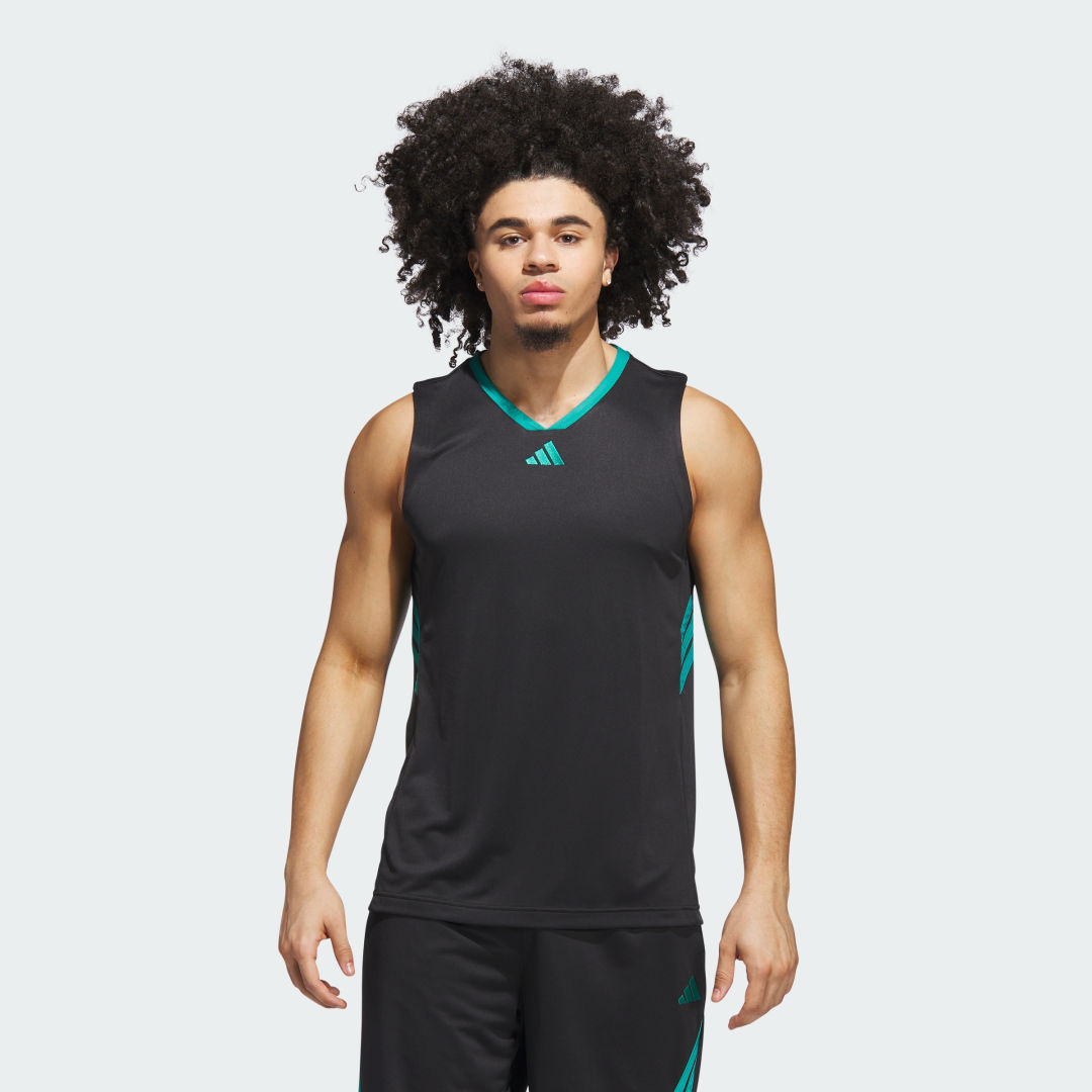 Фланелка adidas Performance Basketball Legends Jersey Черно | JX8907, 0