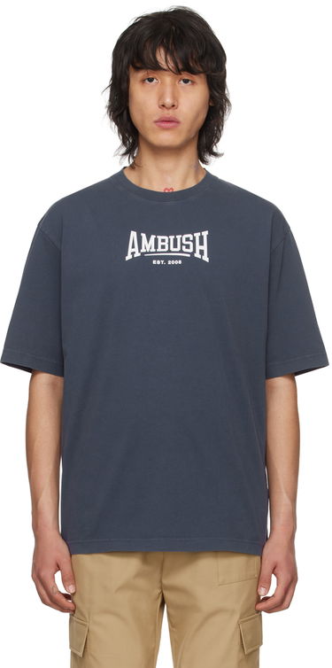 Тениска Ambush Printed T-Shirt Тъмно синьо | BMAA006S24JER0014501, 0