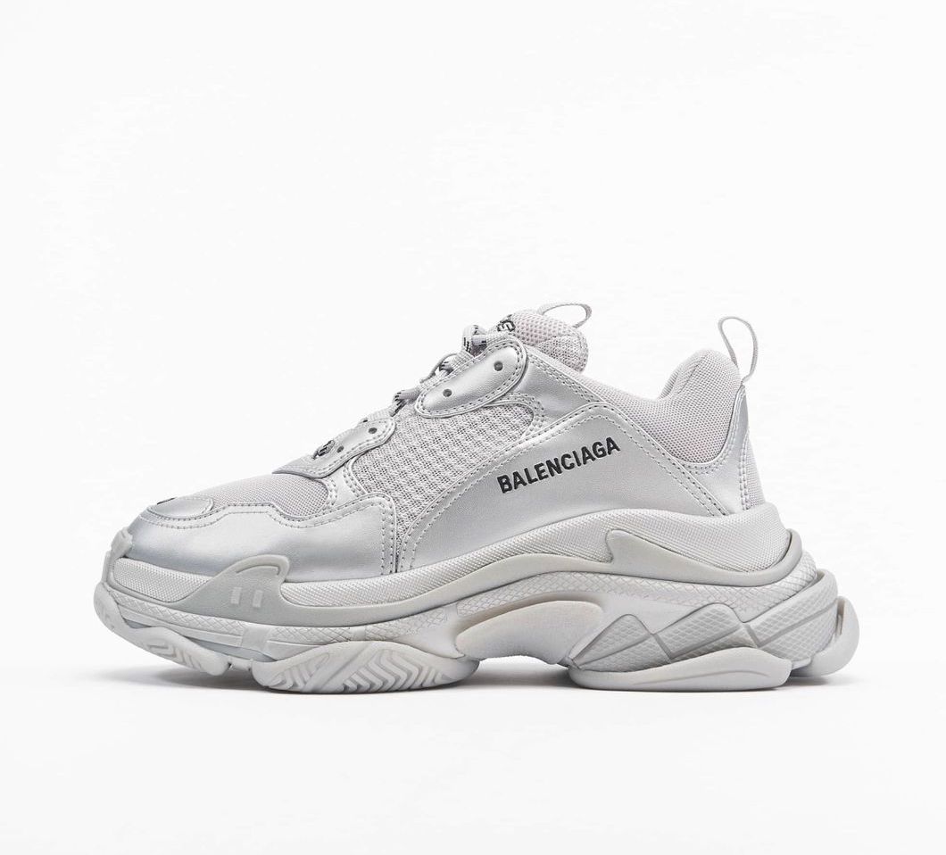 Кецове и обувки Balenciaga Triple S Металик | 536737W2FS28100, 0