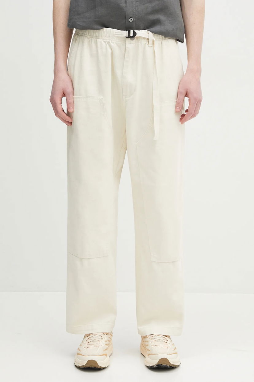Панталони Carhartt WIP Crawford Chino Relaxed Fit Pants with Integrated Belt Бежово | I034566.05XX