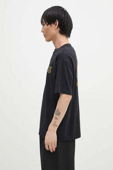 Тениска Drôle de Monsieur T-Shirt With Print Черно | E.TS213.CO002.BL, 1