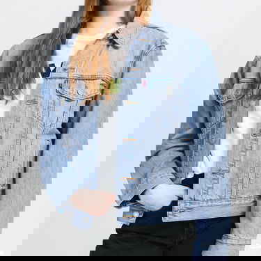 Яке Levi's Exboyfriend Trucker across the Синьо | 29944-0149, 2