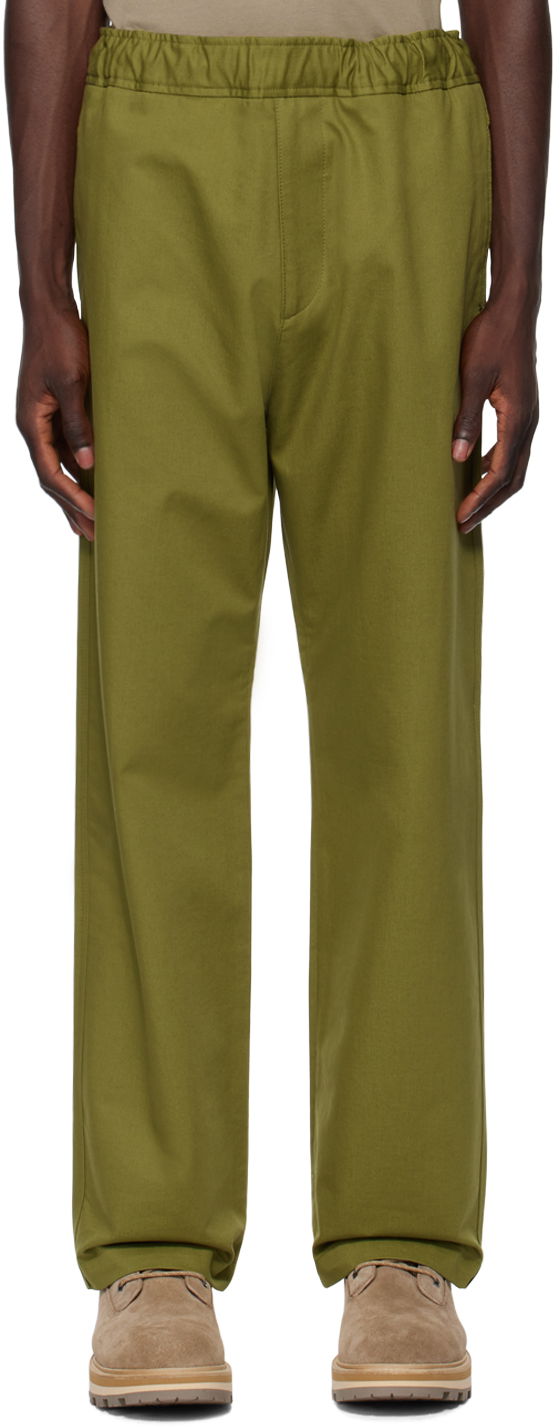 Панталони Moncler Patch Trousers Зелено | J10912A00018596KM, 0
