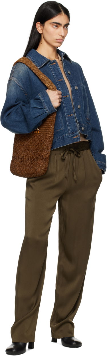Яке ISABEL MARANT Isabel Marant Josephine Cropped Denim Jacket Синьо | VE0451FA-B1H04I, 3