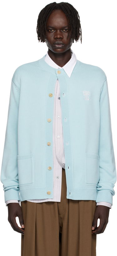 Пуловер Acne Studios Acne Studios Crewneck Cardigan Синьо | B60385-, 0