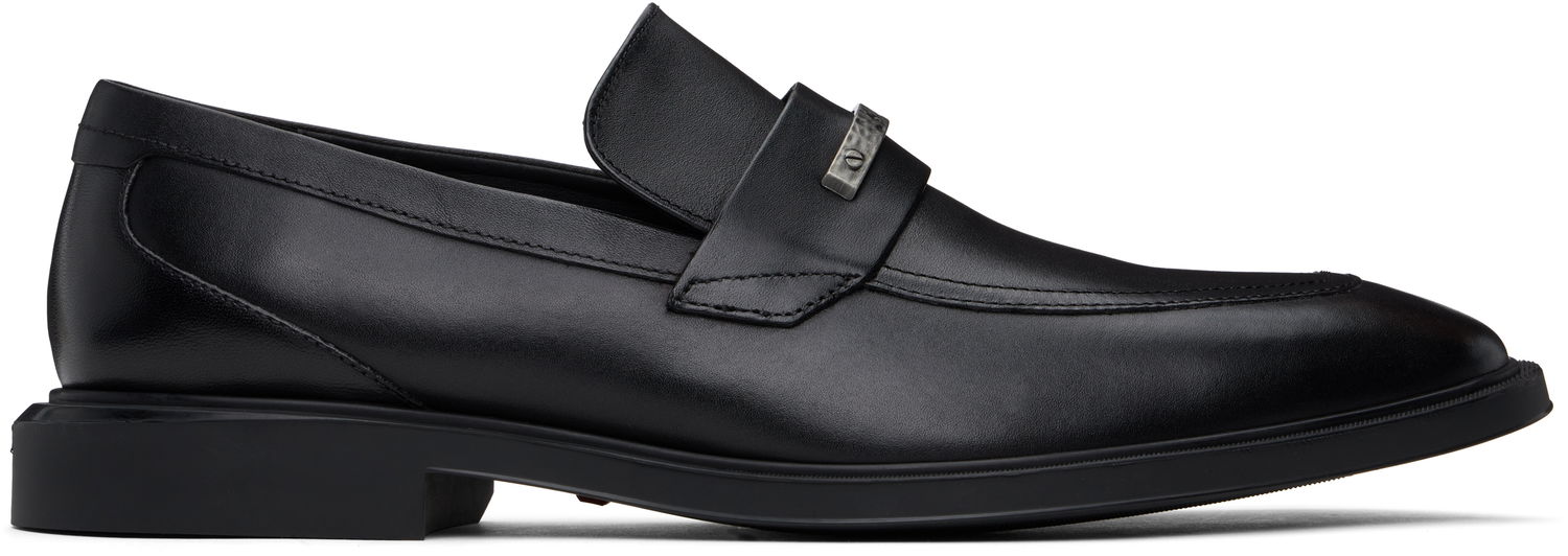 Облекло BOSS Hugo Leather Loafers Черно | 50536178, 0