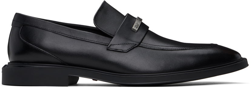 Облекло BOSS Hugo Leather Loafers Черно | 50536178