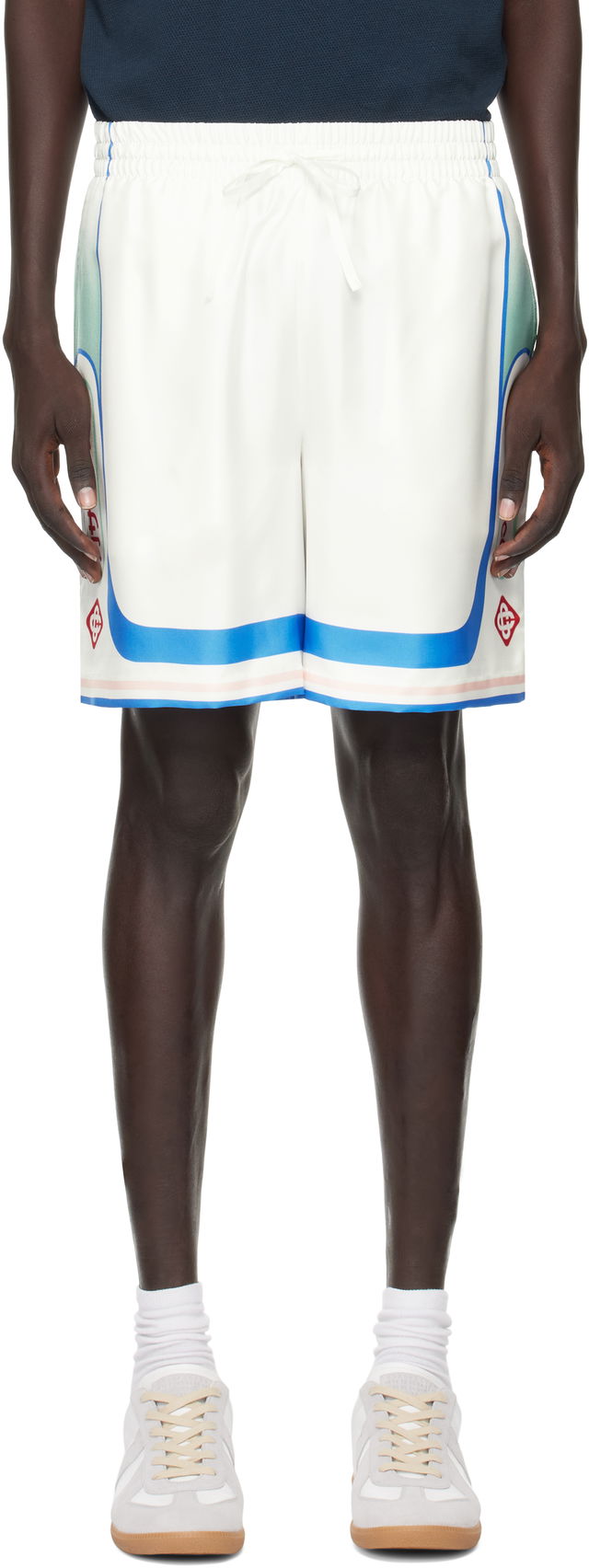 Casablanca Fuji Dream Silk Shorts