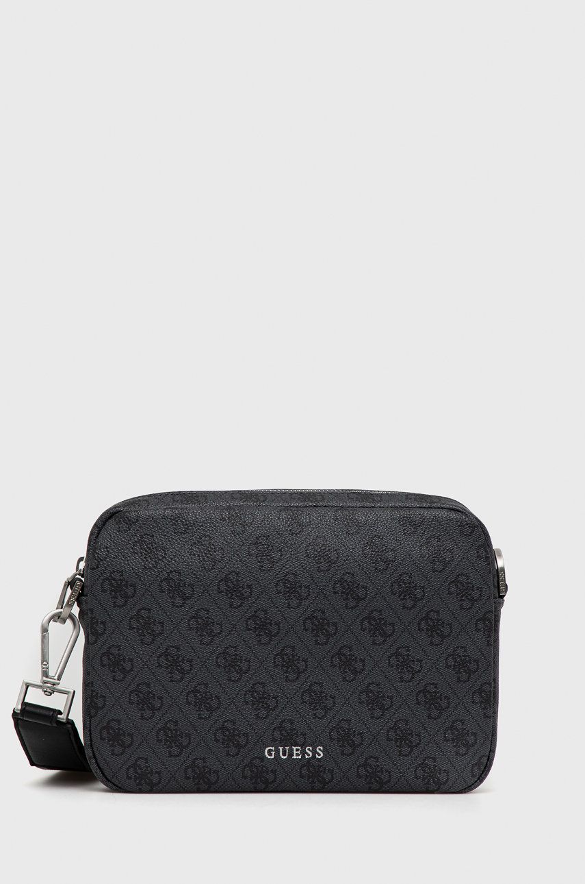 Чанта през рамо GUESS Vezzola Smart Triple Pochette Черно | HMEVZL.P2293, 0
